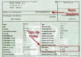 Psicotécnicos: Cómo saber el número de bastidor de un coche